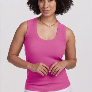 WoolX Sloane Ribbed Tank Slim Fit All Seasons